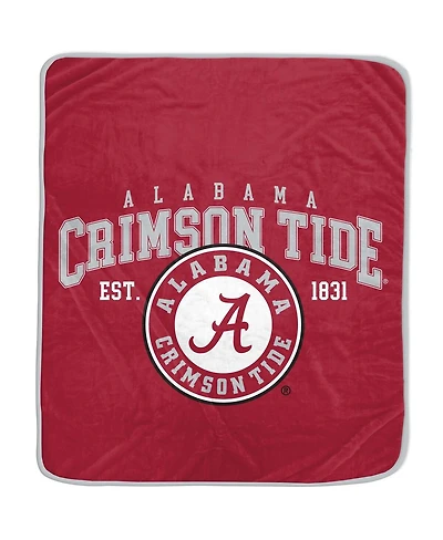 Pegasus Alabama Crimson Tide Vintage Arch Ultra Soft 50" x 60" Blanket