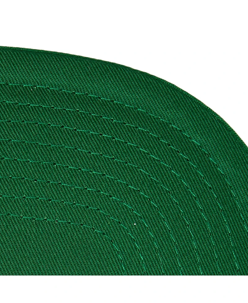 Mitchell & Ness Men's Kelly Green Boston Celtics Starlight Snapback Hat