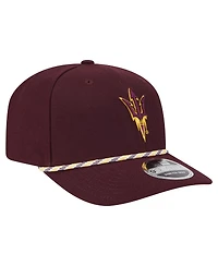 New Era Men's Maroon Arizona State Sun Devils Game Day Multi-Rope 9SEVENTY Stretch-Snap Hat