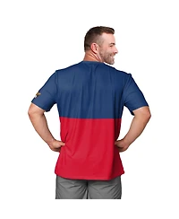 Foco Men's Royal/Red Chicago Cubs Big Logo Mascot T-Shirt