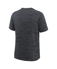 Nike Big Boys and Girls Black Baltimore Orioles Authentic Collection City Connect Velocity Performance T-Shirt