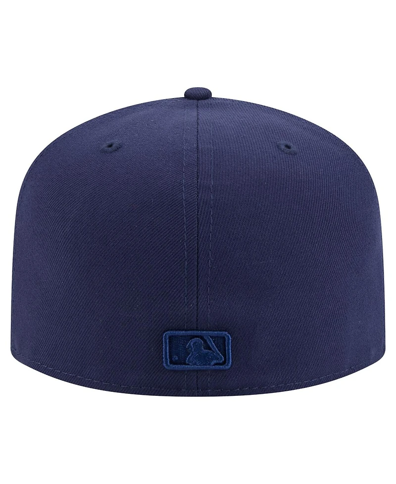 New Era Men's Navy Chicago Cubs Color Pack A-Frame 59FIFTY Fitted Hat