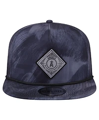 New Era Men's Navy Los Angeles Angels Printed Golfer Snapback Hat