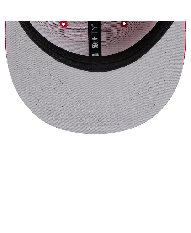 New Era Men's Red Calgary Flames Core 59FIFTY Fitted Hat