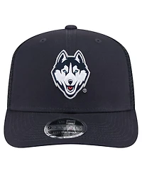 New Era Men's Navy UConn Huskies Primary 9SEVENTY Trucker Stretch-Snap Hat
