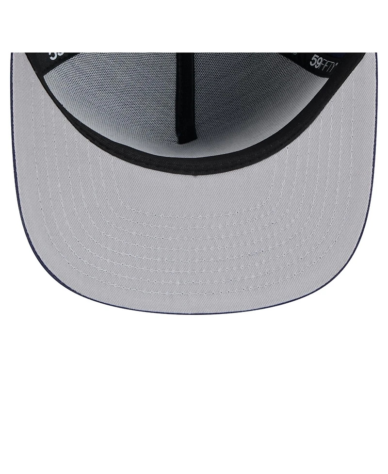 New Era Men's Navy Nashville Sc Color Pack A-Frame 59FIFTY Fitted Hat
