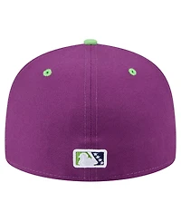 New Era Men's Purple Tri-City Dust Devils Copa de la Diversion 59FIFTY Fitted Hat