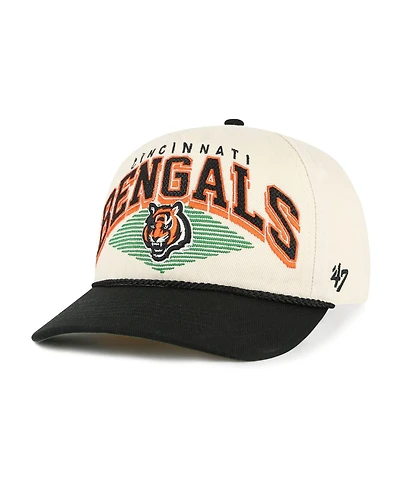 '47 Brand Men's Cream Cincinnati Bengals Pomona Rope Adjustable Hitch Hat