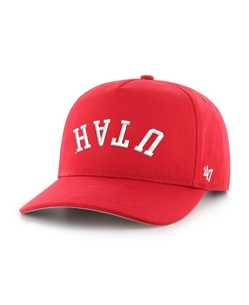 '47 Brand Men's Red Utah Utes Flip Script Hitch Adjustable Hat