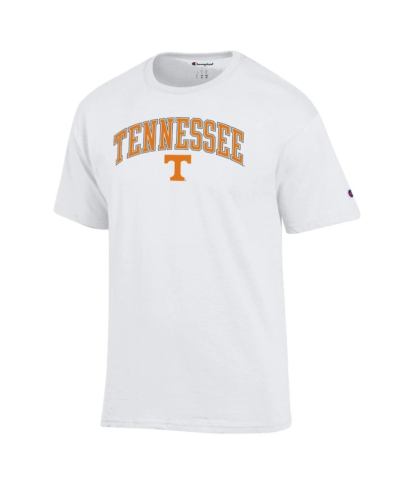 Champion Men's White Tennessee Volunteers Arched Logo T-Shirt