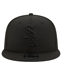 New Era Men's Black Chicago White Sox 125th Anniversary 9FIFTY Snapback Hat