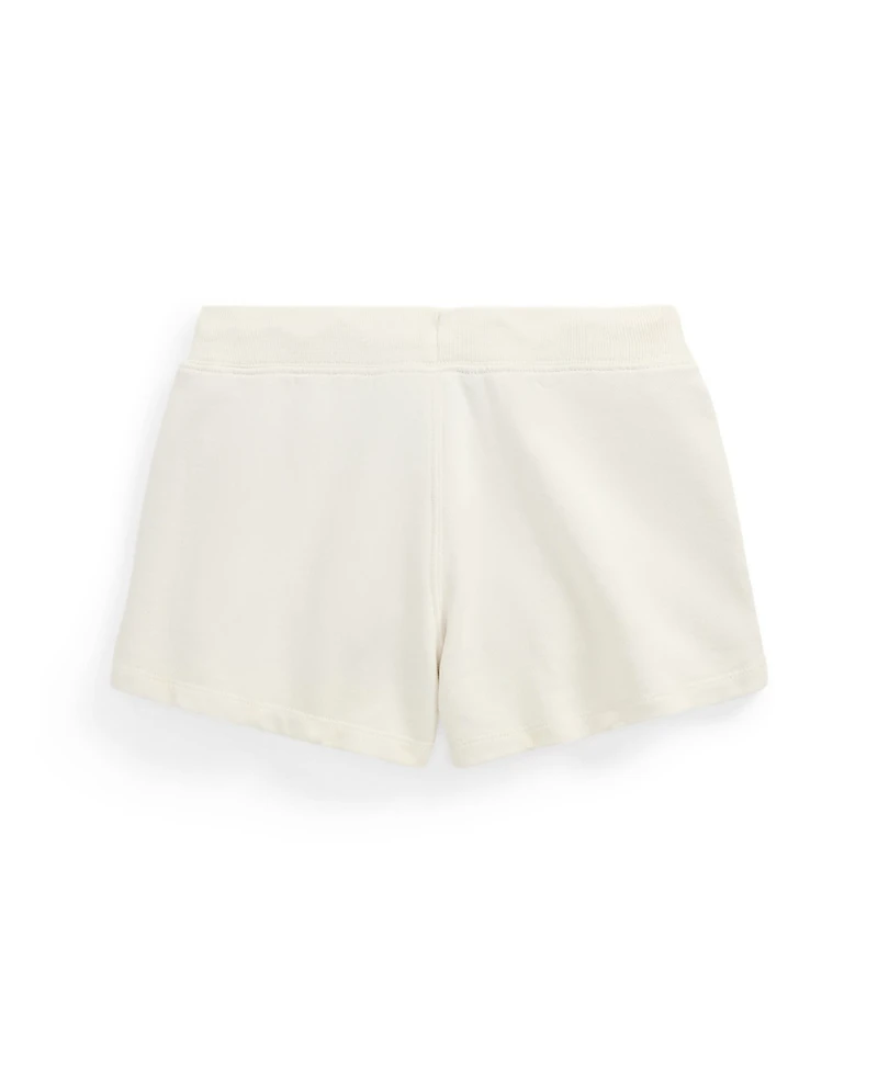 Polo Ralph Lauren Big Girls Flag-Applique French Terry Shorts