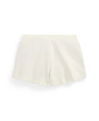 Polo Ralph Lauren Big Girls Flag-Applique French Terry Shorts