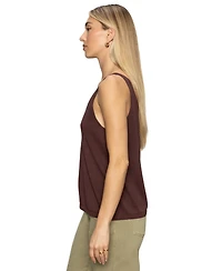 Sanctuary Women's V-Neck Sleeveless Pullover Sweater