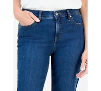 Style & Co Women's Mid-Rise Straight Leg Ankle Jeans, Exclusively at Macy's