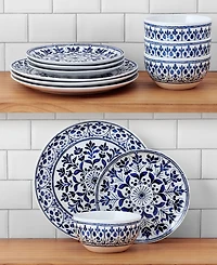 Pfaltzgraff Medallion Radiance 12-Pc. Dinnerware Set, Service for 4