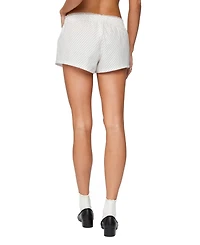 Edikted Women's Lexa Polka Dot Boxer Shorts