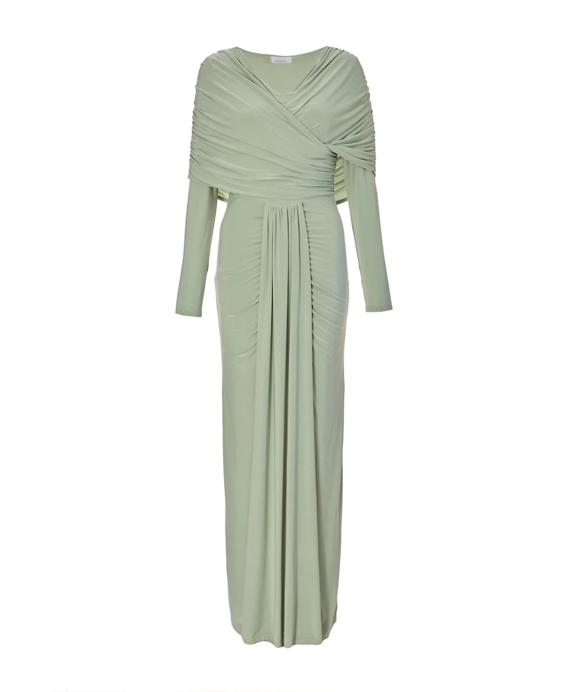 Quiz Women's Ity Maxi Dress with Draping