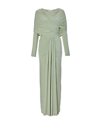 Quiz Women's Ity Maxi Dress with Draping