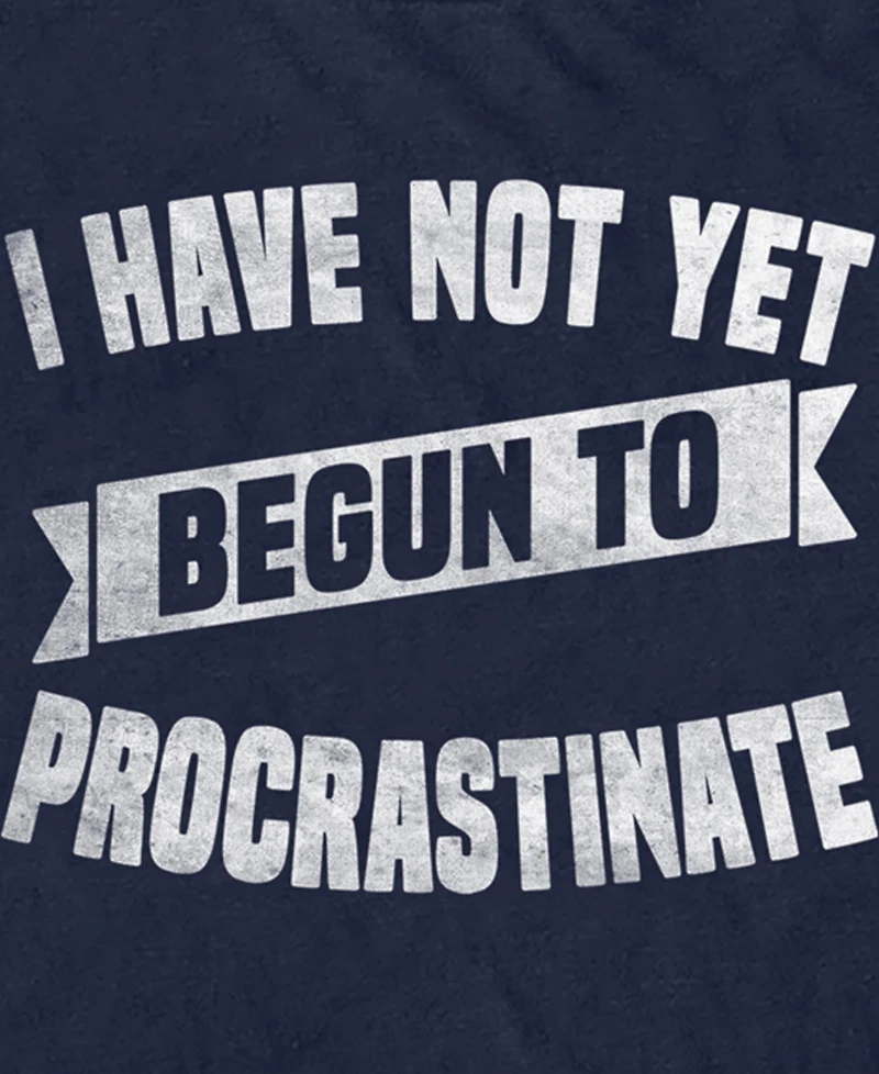Fifth Sun Men's Procrastinate Short Sleeve T-Shirt