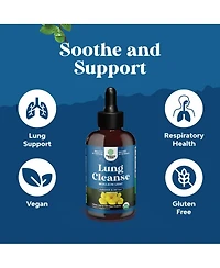 Lung Cleanse, Mullein Leaf Cleanse & Detox Supplement, Nature's Craft | 4oz