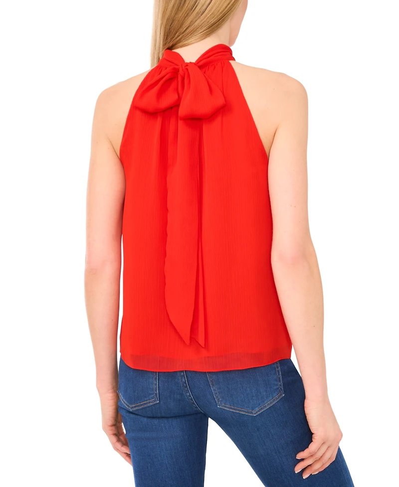 CeCe Women's Sleeveless Halter Top