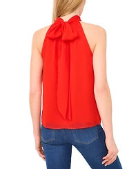 CeCe Women's Sleeveless Halter Top