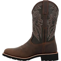 Rocky Men's MonoCrepe 12” Steel Toe Western Boot