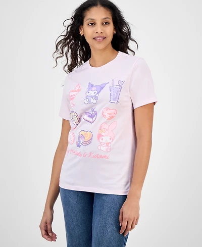 Grayson Threads, The Label Juniors' My Melody & Kuromi T-Shirt