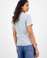 Grayson Threads, The Label Juniors' Peanuts Snoopy Cheer T-Shirt