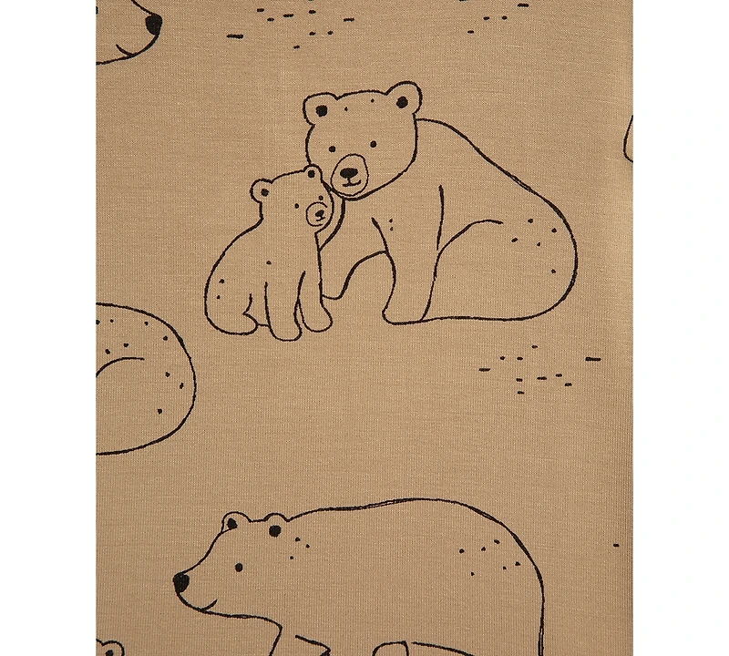 Little Me Baby Boys Bears Pajamas, 4 Piece Set
