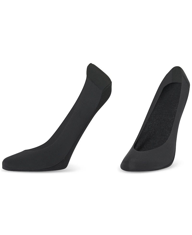 Hue Women's 2-Pk. Heelbliss Cushioned-Back Liner Socks U24376