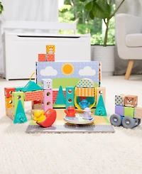 Melissa and Doug Blockables Town Play Set