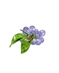 Swarovski Idyllia Snail and Blueberries Figurine