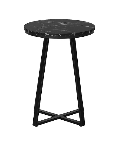 Small Round End Table – Compact Design for Tight Spaces