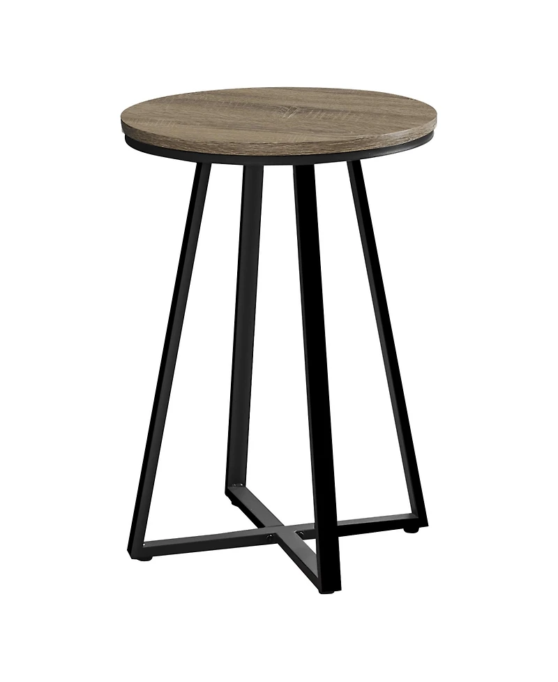 Small Round End Table – Compact Design for Tight Spaces