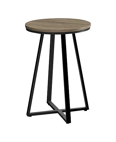 Small Round End Table – Compact Design for Tight Spaces