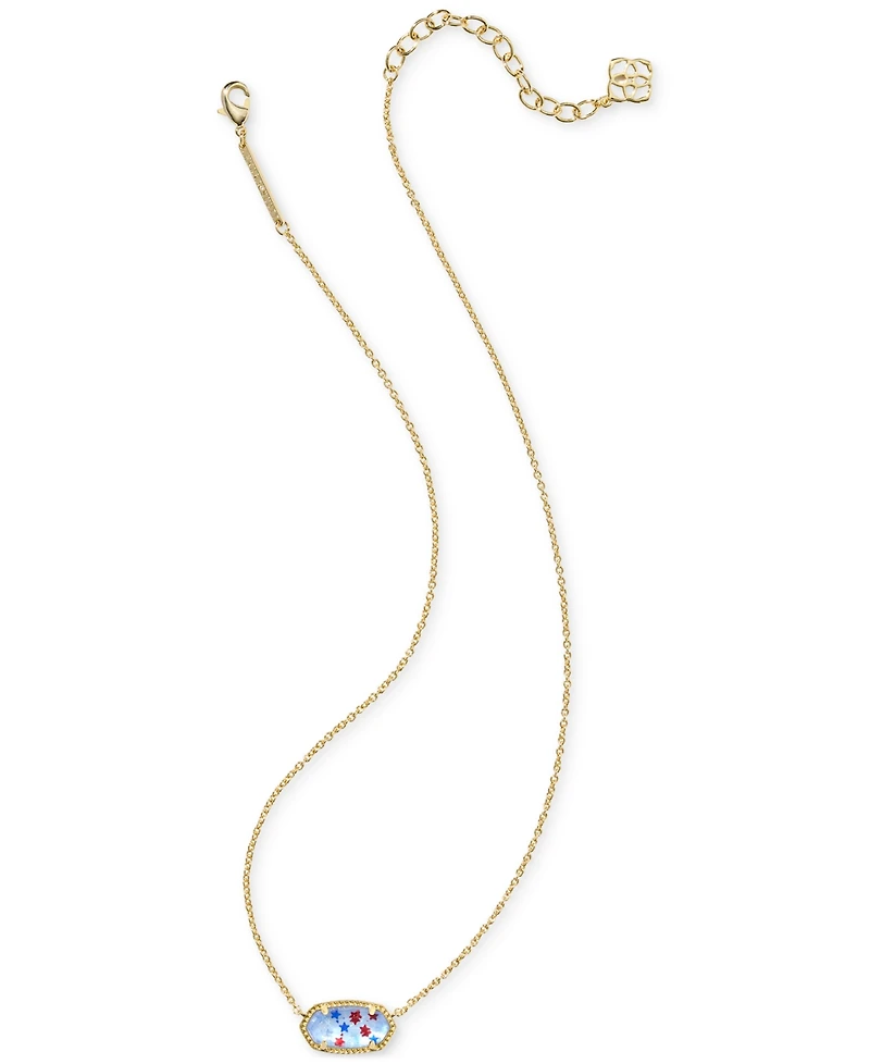 Kendra Scott 14K Gold Plated Elisa Pendant Necklace