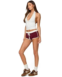 Edikted Women's Vinnie Contrast Shorts