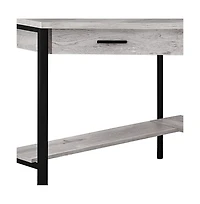 Corner Computer Desk 42" Sturdy Wood and Metal Frame for Home or Office Use