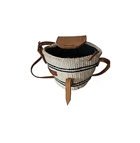 Peace Micro Handmade Sisal Crossbody Bag
