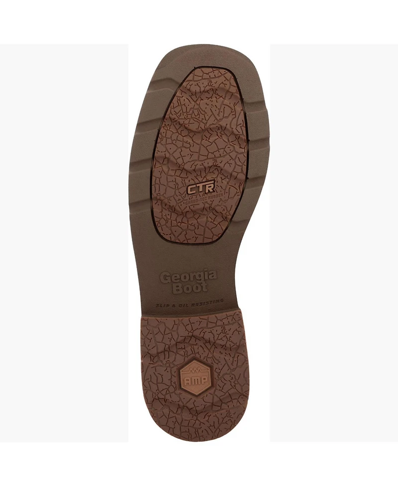 Georgia Boot Men's Core 37 Western 11" Mossy Oak Pull On