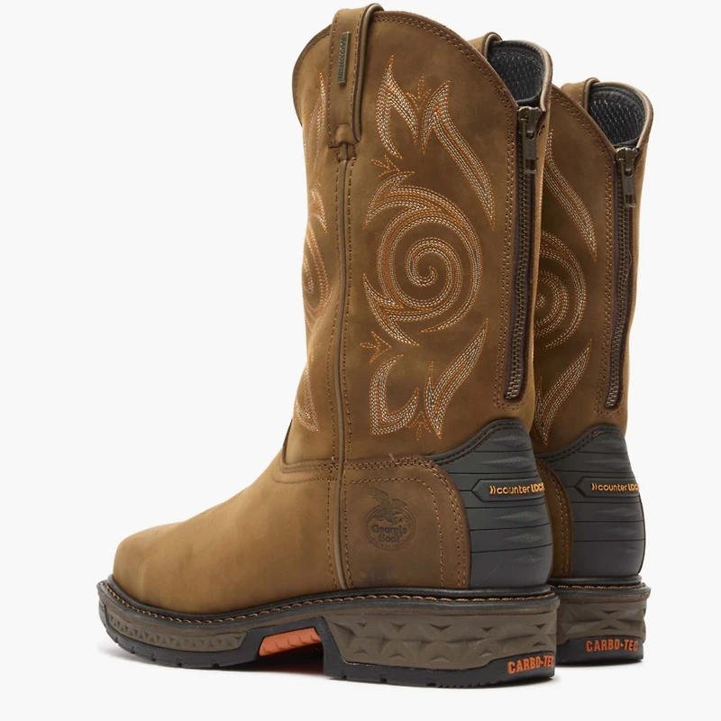 Georgia Boot Men's Carbo-Tec Lt Steel Toe Waterproof Pull On Work