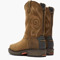 Georgia Boot Men's Carbo-Tec Lt Steel Toe Waterproof Pull On Work