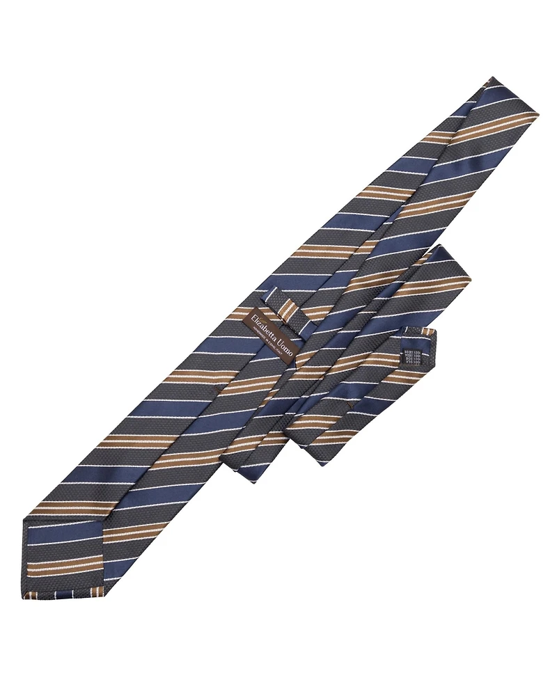 Elizabetta Men's Vesuvio - Silk Jacquard Tie for Men
