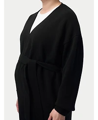 Gobi Cashmere Maternity Long Robe