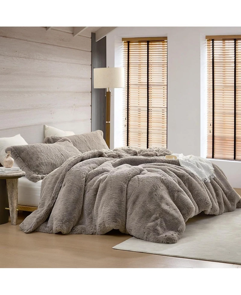 Chunky Bunnies - Coma Inducer Oversized Comforter Set - Taupewood