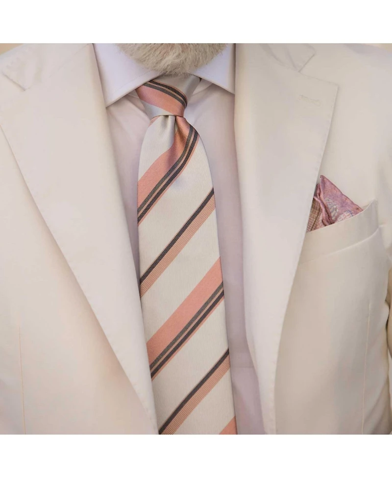Elizabetta Men's Taormina - Silk Jacquard Tie for Men