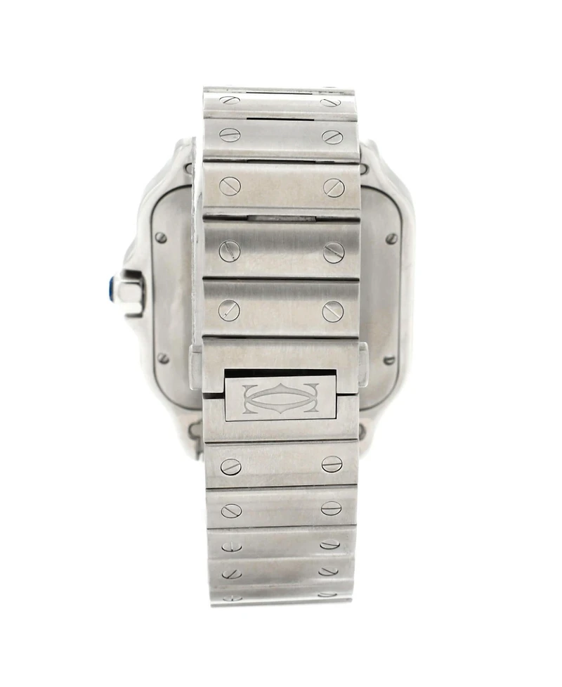 Pre-Owned Cartier Santos de Cartier Automatic Watch in Stainless Steel 40mm