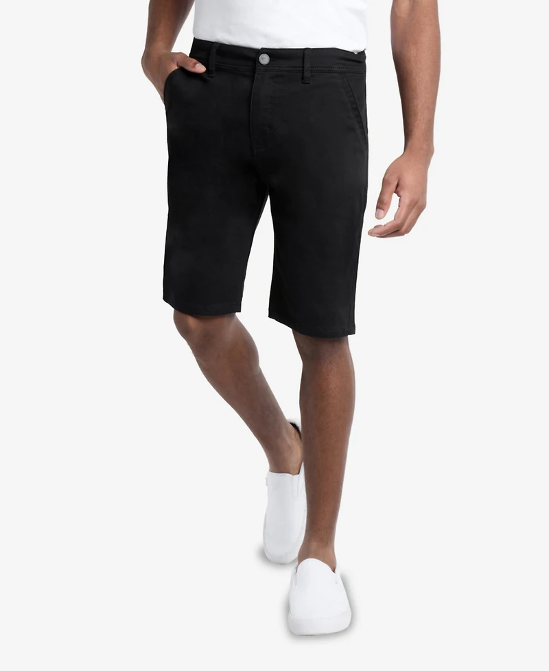 Xray Men's Flat Front 10.5" Chino Shorts